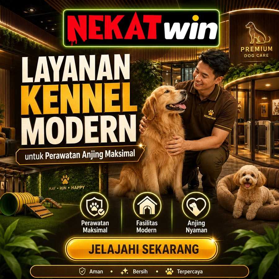 NEKATWIN | Layanan Kennel Modern untuk Perawatan Anjing Maksimal