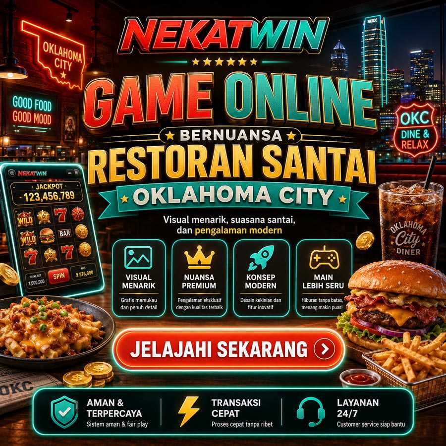 Suasana NEKATWIN game online bernuansa restoran santai Oklahoma City