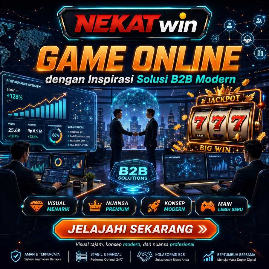 NEKATWIN daftar dan login lewat link alternatif nekatwin Banner NEKATWIN, game online dengan inspirasi solusi B2B modern