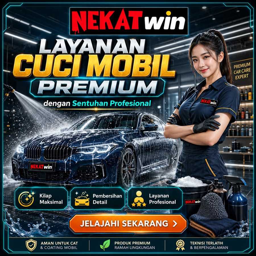 NEKATWIN layanan cuci mobil premium dengan sentuhan profesional