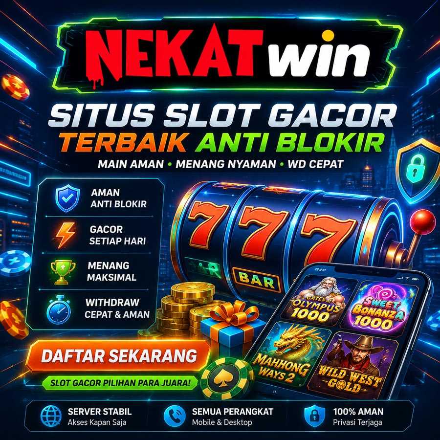 Banner NEKATWIN situs slot gacor terbaik anti blokir