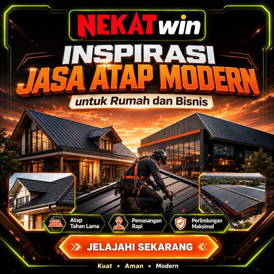 NEKATWIN jasa atap modern untuk rumah dan bisnis