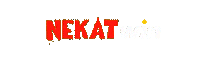 Logo NEKATWIN game viral dengan konsep pizza take-out kekinian