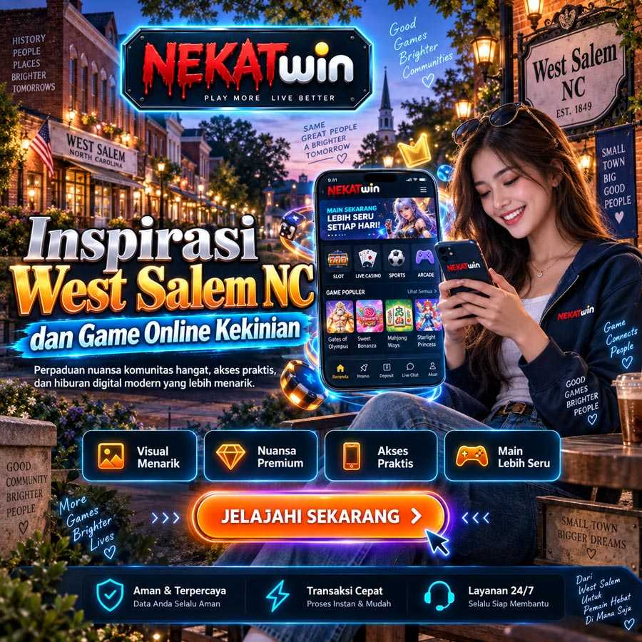 NEKATWIN inspirasi West Salem NC dan game online kekinian Banner NEKATWIN inspirasi West Salem NC, historic district, dan game online kekinian