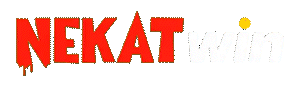 Logo NEKATWIN game viral bernuansa studio foto profesional