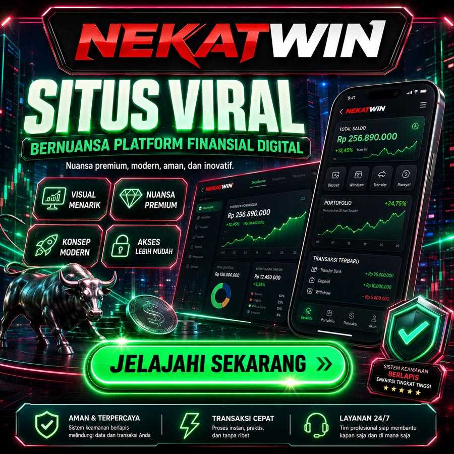 Suasana NEKATWIN situs viral bernuansa platform finansial digital