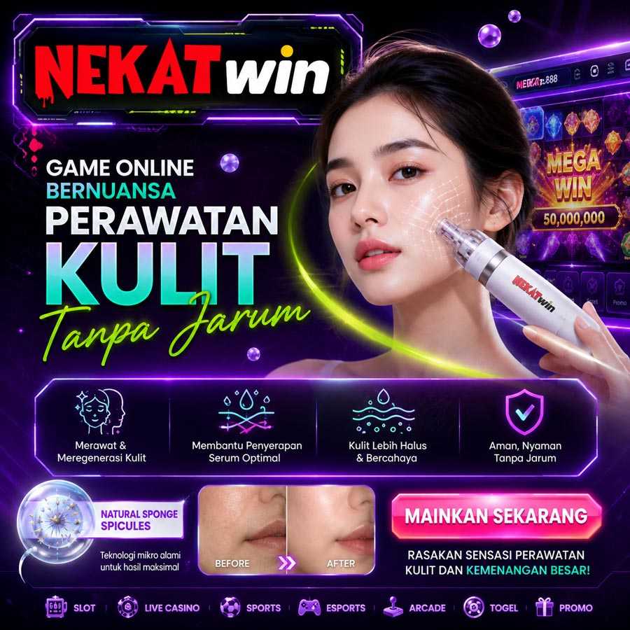 Banner NEKATWIN, game online bernuansa perawatan kulit tanpa jarum dan inspirasi bio-microneedling