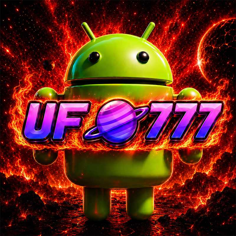 Banner utama situs UFO777 dengan logo UFO777