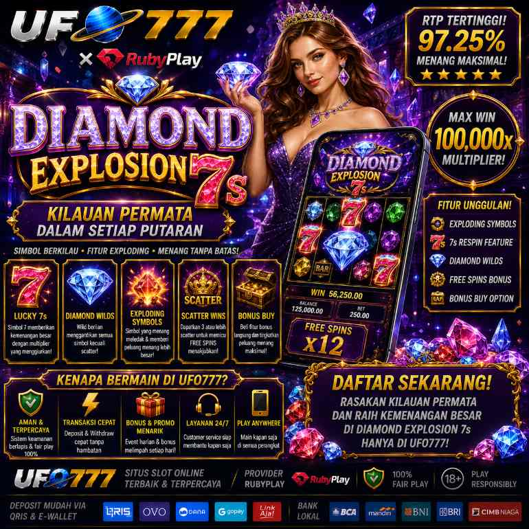 UFO777 Diamond Explosion 7s RubyPlay