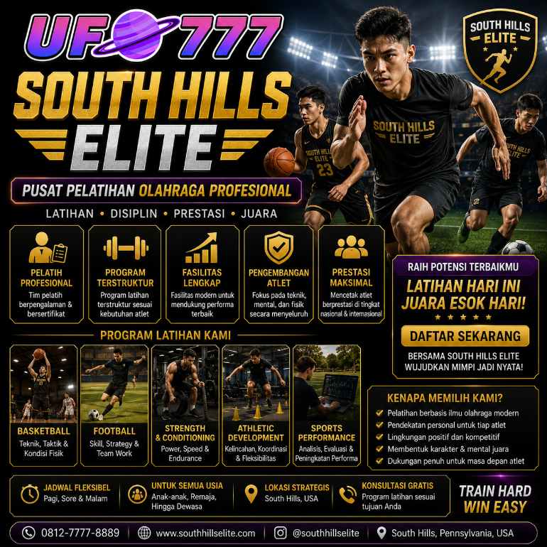 UFO777 South Hills Elite Pusat Pelatihan Olahraga Profesional
